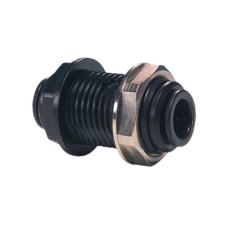 JG John Guest Bulkhead Connector PM1212E for 12mm Semi Rigid Pipe SC410B